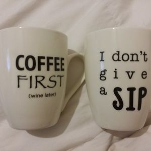 Coffee mugs
